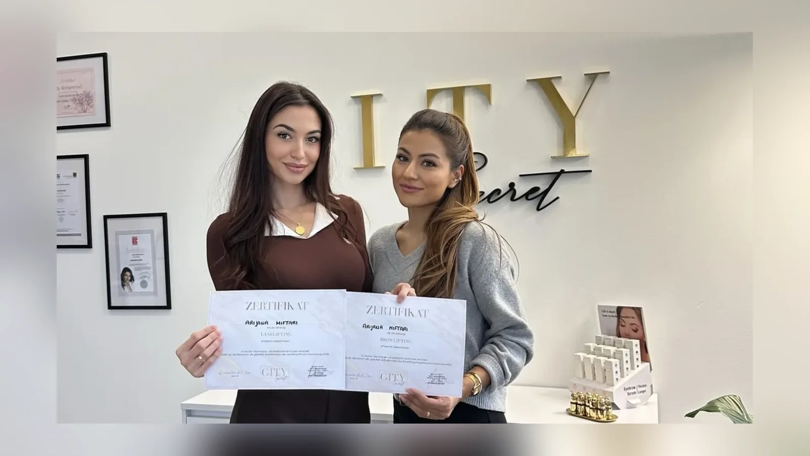 Schulung Zertifikat Lash & Brow Lifting